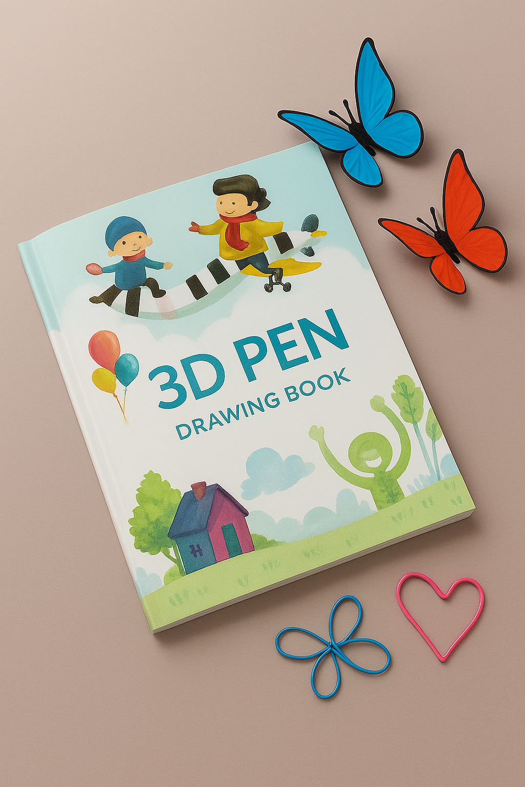 3D art pen book