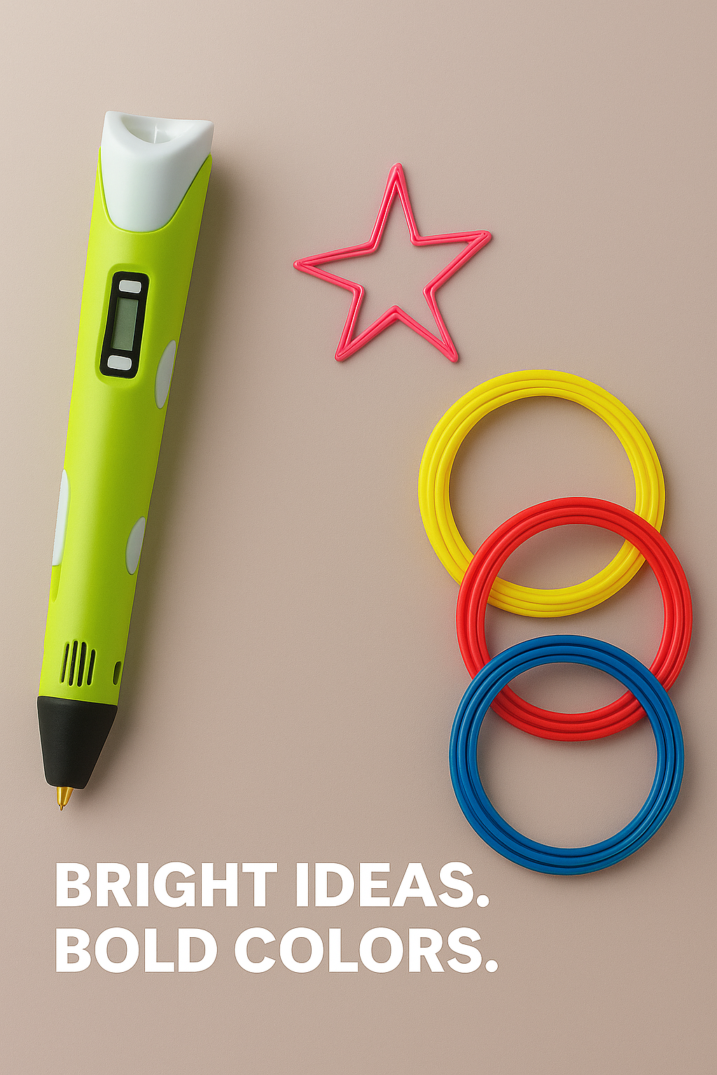 3D Art Pen for Kids & Adults – Safe, Easy, and Fun Creative Tool Set