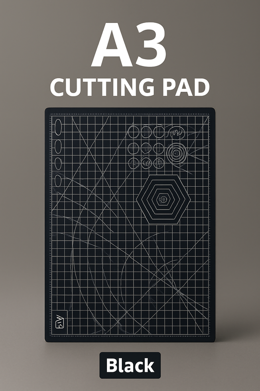 Hobby carving pad Black A3